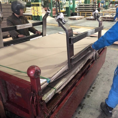 ASTM A240/A240M INOX 439 tôle métallique laminée à froid en acier inoxydable SUS439 1.4510 2.5*1219mm