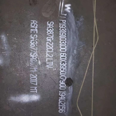 SA387 Gr.11 CL.2 LTV N+T Plaque d'acier ASME SA387 Plaque de chaudière laminée à chaud ASME SA387