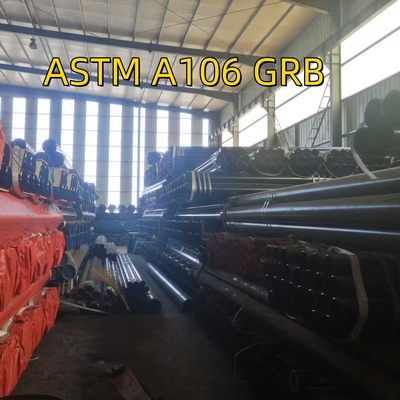 Pipe sans soudure en PE de 24" Sch-Std en ASTM A106 Gr B Pipe en acier au carbone SMLS pour service à haute température