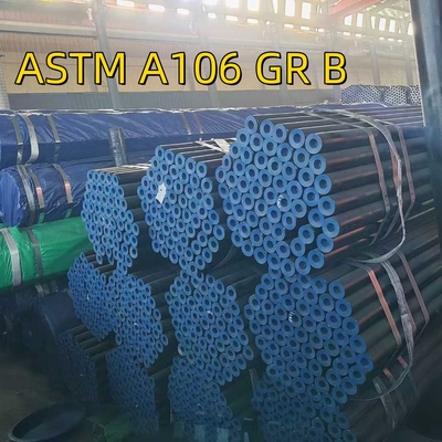 Pipe sans soudure en PE de 24" Sch-Std en ASTM A106 Gr B Pipe en acier au carbone SMLS pour service à haute température