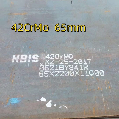 EN 10083 DIN 1.7225 42CrMo4 JIS G4053 SCM 440 SAE 4140 / 4142 Plaque en acier allié