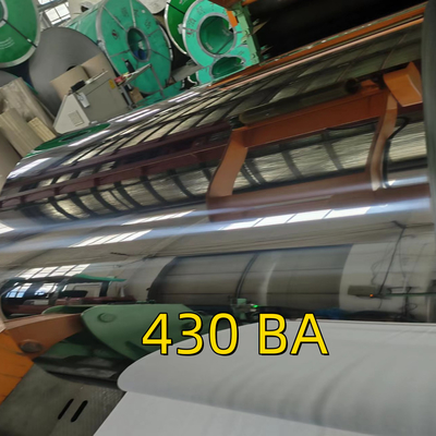 430 0,38 1000 2000 8K et BA tôle en acier inoxydable