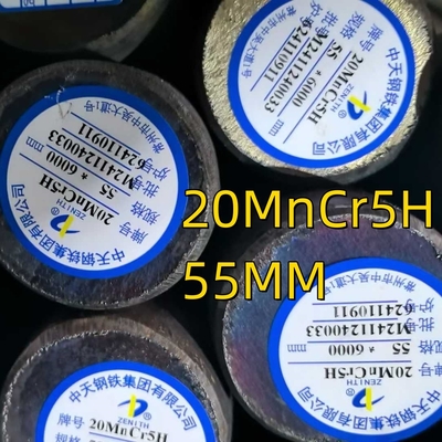20MnCr5H 1.7147 Matériau SAE5120 Barre ronde d'acier allié éteinte et trempée