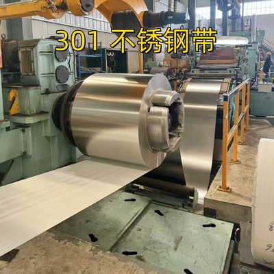 JIS G4313-2011 ASTM A666 Standard SUS301 CSP 3/4H Dureté complète H bobines en acier inoxydable bande 1,0*80 mm