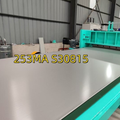 Astm A240 DIN / EN 1.4835 253MA UNS S30815 Plaque en acier inoxydable laminée à chaud 8,0*1500*6000mm