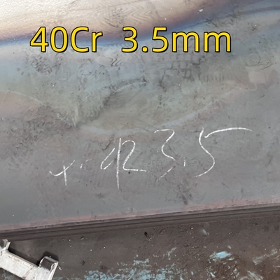 Plaque d'acier en alliage 40Cr ASTM A29 AISI140 Coupe au laser CNC Machining Fraisage à plat 3,5 mm