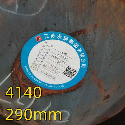 Barre ronde en acier allié SAE4140 laminé à chaud, diamètre extérieur 200-600mm, SCM440, tige forgée pleine