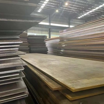 Astm A283 Grade C tôle d'acier au carbone laminée à chaud Plaque métallique Surface lisse 8,0*2000*6000mm Avec Mtc En 10204 Type 3.1