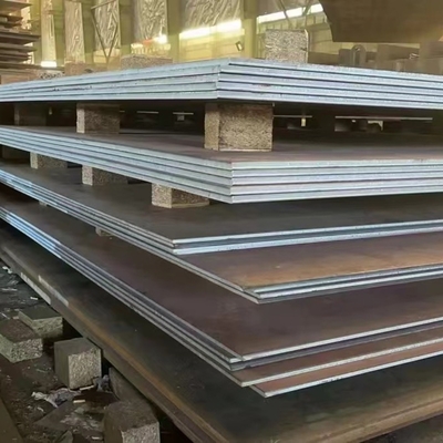 Astm A283 Grade C tôle d'acier au carbone laminée à chaud Plaque métallique Surface lisse 8,0*2000*6000mm Avec Mtc En 10204 Type 3.1