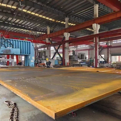 Astm A283 Grade C tôle d'acier au carbone laminée à chaud Plaque métallique Surface lisse 8,0*2000*6000mm Avec Mtc En 10204 Type 3.1