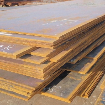 SS400 Plaque d'acier laminée à chaud/plaque d'acier au carbone A36 Q235B avec une largeur de 1500 à 2500 mm