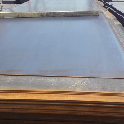 Q235 A36 Plaque d'acier laminée à chaud EN10028 S235JR MS Plaque d'acier au carbone 6.0*1500*6000MM