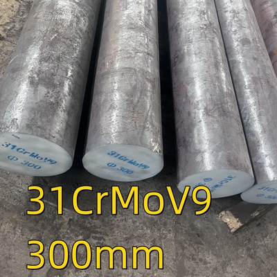 250 mm 470 mm de diamètre EN 10085 31crmov9 DIN 17211 Barres rondes de forgeage en acier allié