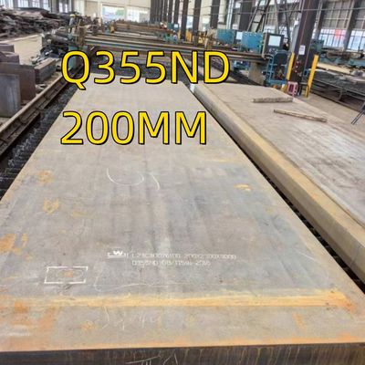 Plat laminé à chaud 35*2500*10000mm d'acier faiblement allié de carbone de S355JR Q355B