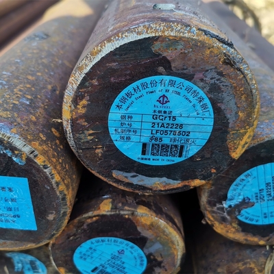 Gcr15 SUJ2 rouleaux en acier à rouleaux de roulement à haute résistance laminés à chaud 100cr6 SAE52100 barres rondes en acier