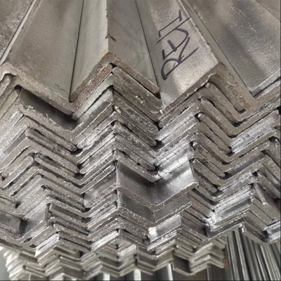 Barre en acier au carbone en L ASTM A36 Q235B Barre en acier galvanisé à chaud 40*40*4*6000mm