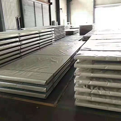 Plaque d'acier inoxydable laminée à froid 304 2B BA Finition 2.0*2000*6000mm DIN1.4301 Plaque métallique inoxydable