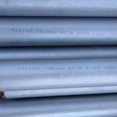 Tuyaux d'acier inoxydables duplex superbes ASTM A789 S32750 de 2 FAS SCH40/40S 2507 de pouce