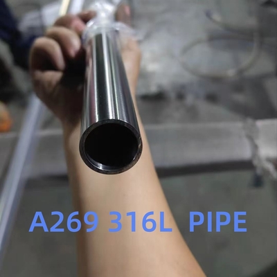 SUS316L ASTM A312 TP316L 12.7*1.5*6000MM Bright Annealed Pickled Stainless Steel Seamless Pipe