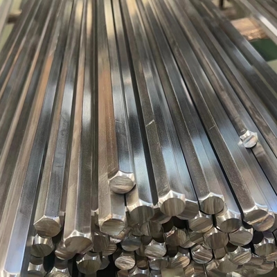 Barre hexagonale en acier inoxydable A276 316L, matériau étiré à froid, S12.7 mm, 14.3mm, recuit, surface brillante