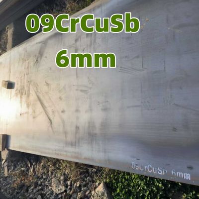 Sulfuric Acid-Resistant  Grade : 09CrCuSb  ND Steel Corten Steel Plate  Size : 6MM x 1500MM x 6000MM