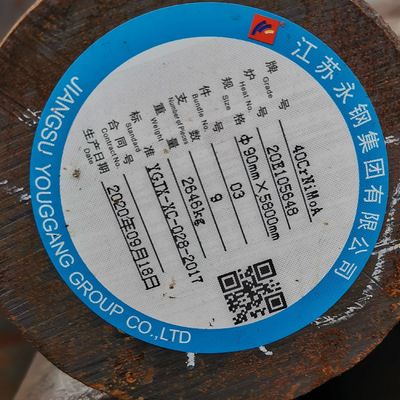 Ronds d'acier allié d'en 10250-3 de SAE4340 gigaoctet 40CrNiMoA