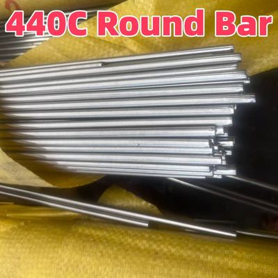 Matériau : Barre ronde en acier DIN 1.4125 / X105CrMo17 / AISI 440C Dimension : Ø 3 mm Tolérance : h9 / h8