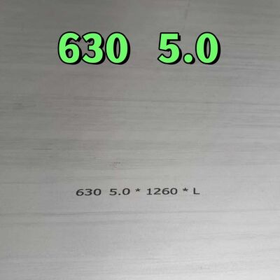 17-4PH SUS 630 Plaque en acier inoxydable laminée à chaud épaisseur 1-30 mm H1150 HRC40 Dureté