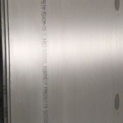 S32205 W. NR./EN 1.4462 UNS S31803 Plaque en acier inoxydable laminée à chaud en double 2205 Plaque 25 mm