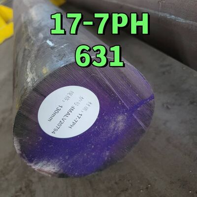 SS 17-7PH Type AISI 631 UNS S17700 Barre solide en acier inoxydable durcissement à la chaleur H900