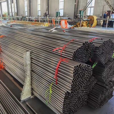 ASTM A269 TP304 AISI304 Pipe soudée en acier inoxydable utilisée pour la rampe de rampe d'escalier
