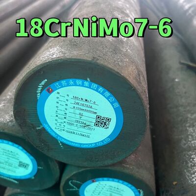 Barre ronde en acier allié 18Crnimo7-6 Équivalent 1.6587 18NCD6 Laminé à chaud 105MM Recuit doux