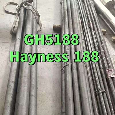 GH5188 Barre ronde en alliage à base de cobalt HAYNES 188 Ø20 X 500 mm Certificat d'inspection 3.1 EN 10204