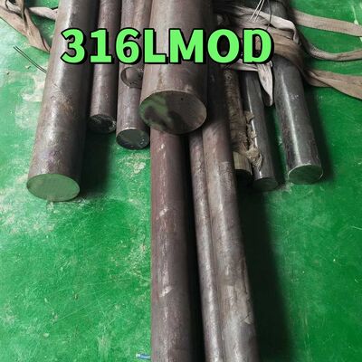 316LMOD Barre ronde en acier inoxydable de qualité urée à faible teneur en carbone à haute teneur en molybdène Barre brillante de 6 à 400 mm de diamètre