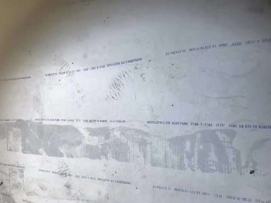 Tôle en alliage Hastelloy C-276 UNS N10276