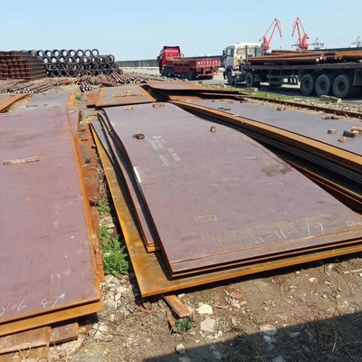 Plaques d'acier de construction navale longueur 8000 mm largeur 2000 mm épaisseur 14 mm DH36