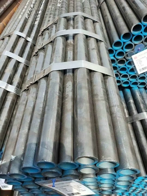 Tube d'aileron des tubes et tuyaux sans soudure, en acier A213 SA556 EN10216-5 de chaudière d'ASME SA179 SA192