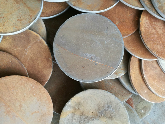 Disque laminé à chaud de plat d'acier au carbone du rond SS400 Q235B A36