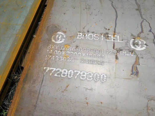 Épaisseur laminée à chaud standard du plat 12cr1mov 60mm d'Astm