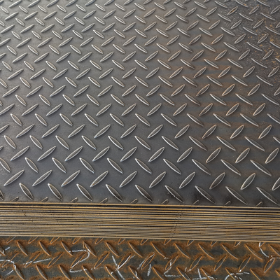 Diamant laminé à chaud 4.0*1510*6000MM du plat d'acier au carbone d'ASTM A36 Q235B