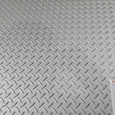 Diamant de relief par glissement à carreaux de plat d'acier inoxydable de 304 solides solubles heure anti
