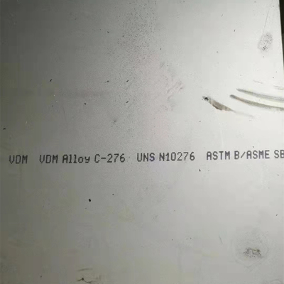 Grade Hastelloy C-276 alliage ASTM B575 UNS N10276 Plaque en alliage