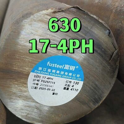 EN 1.4548 AISI630 17-4 PH SUS630 Barre ronde en acier inoxydable Condition H1150 Dureté 28HRC (Minimum)