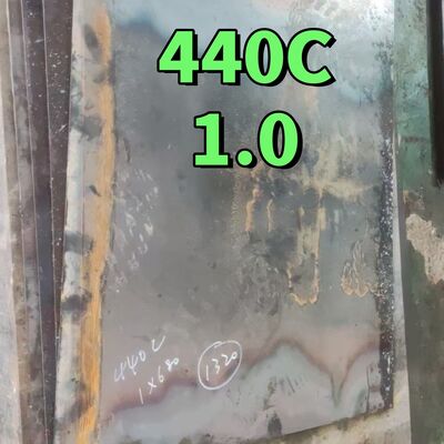 SUS440C X105CrMo17/1.4125 9Cr18Mo tôle en acier inoxydable 1,0*1000*2000MM