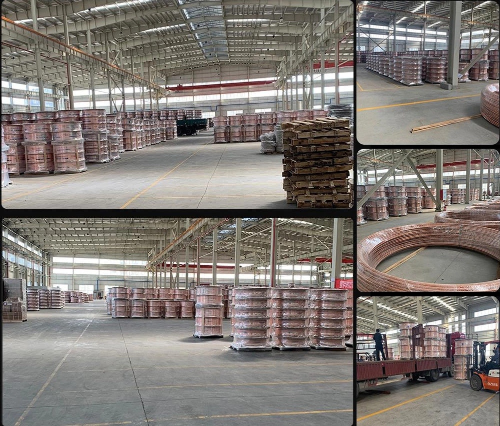 Barre creuse en laiton rouge cuivre 89mm OD 69mm ID pour articles de boisson 3