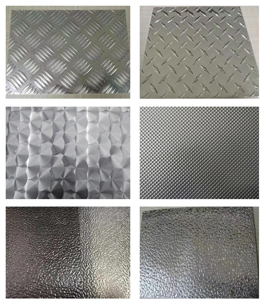304 Plaque en acier inoxydable diamanté 3mm*1500*3000mm Plaque à damiers en acier inoxydable SUS304 3