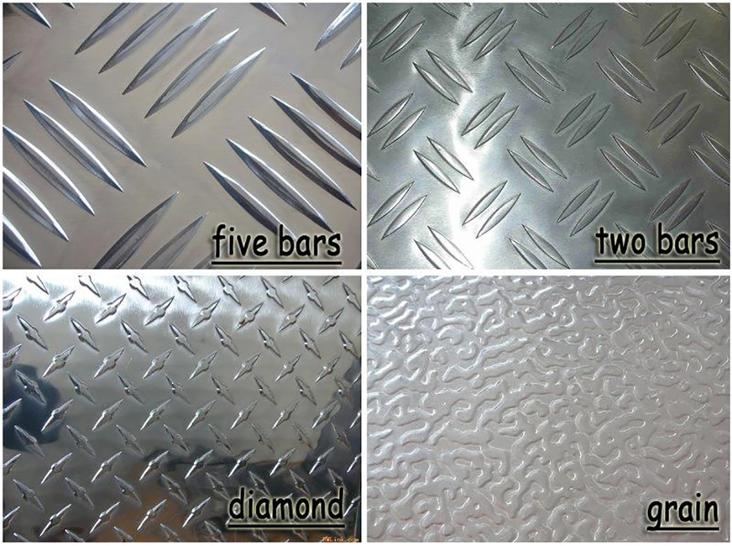 304 Plaque en acier inoxydable diamanté 3mm*1500*3000mm Plaque à damiers en acier inoxydable SUS304 4
