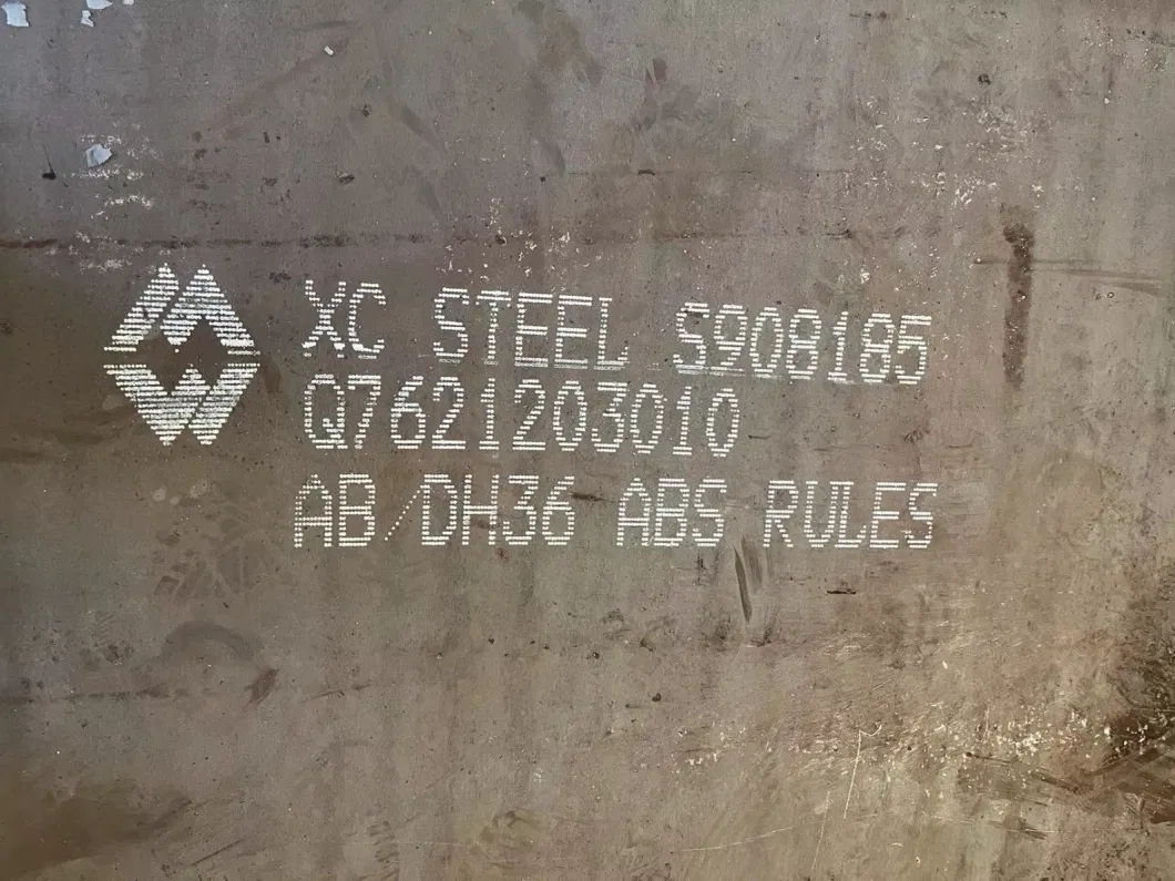 Matériau de plaque d'acier de haute résistance pour l'expédition Eq70 Abs 12600 X 3000 X 70 mm Avec 3,2 Cert 0