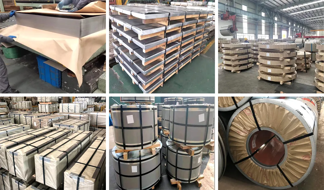 Coil de tôle d'acier galvanisé à chaud Dx51 Z275 G90 1,5 mm*1500x3000 mm Spangle zéro 0